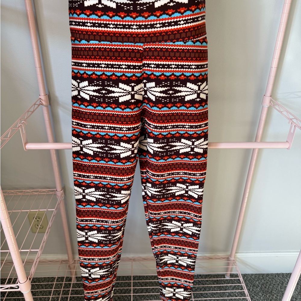 Patterned Leggings - Multicolor